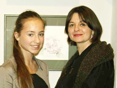 Monika  (z prawej) i Sara Litorowicz, mama i jej utalentowana córka