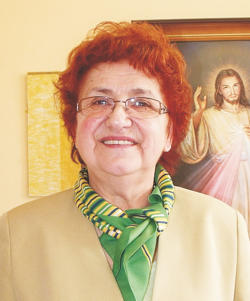 Anna Kobel, wiceprezes Stowarzyszenia św. Celestyna