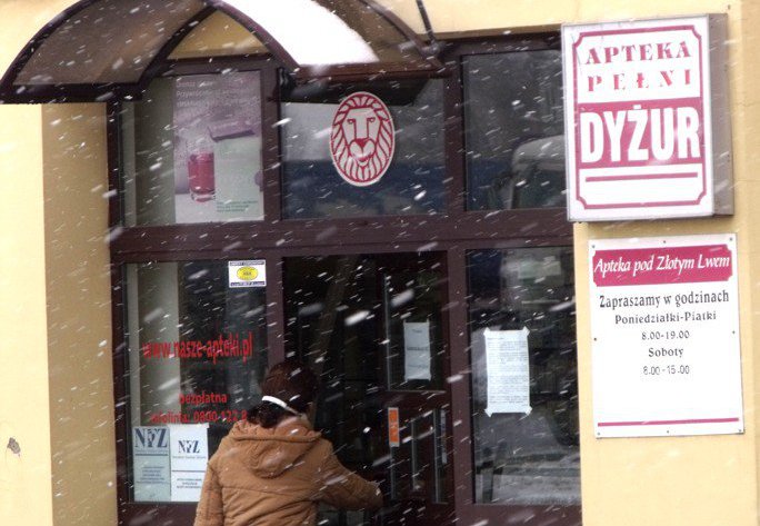 W godzinach od 13.00 do 14.00 klienci strzelińskich aptek będą mieli utrudniony dostęp do leków