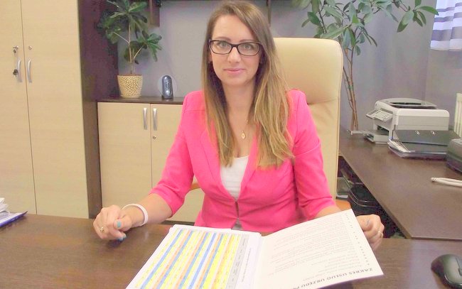 Radna Sejmiku Województwa Dolnośląskiego Anna Horodyska jest zadowolona, że projekty budowy przedszkoli w Kondratowicach i Strzelinie dostały dofinansowanie