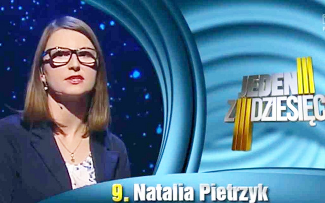 Natalia Pietrzyk ze Strzelina wzięła udział w znanym teleturnieju „Jeden z dziesięciu”
