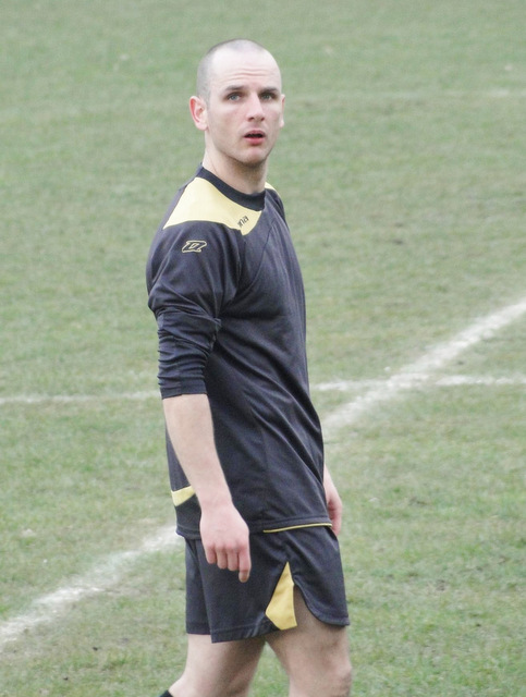 Tomasz Kaczmarek zdobył zwycięską bramkę dla Strzelinianki