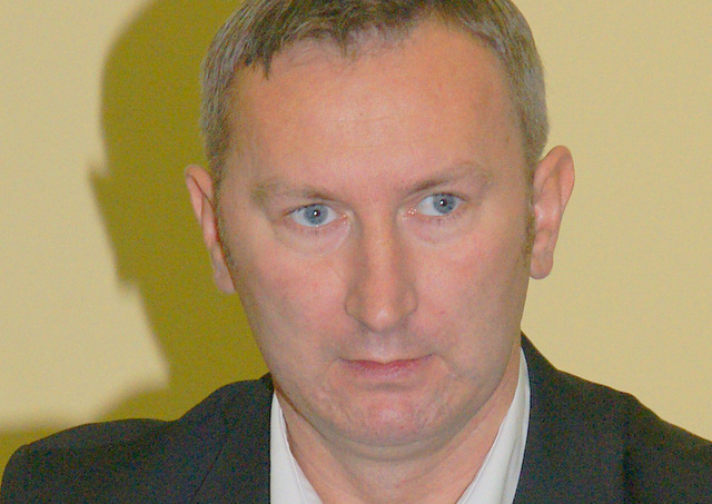 Sekretarz gminy Kondratowice Tomasz Gracz
