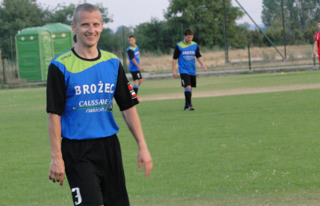 Krzysztof Małek już zdobył gola dla LKS-u