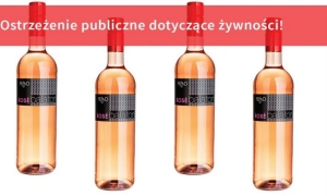 Uwaga, to wino może wywołać reakcję alergiczną 