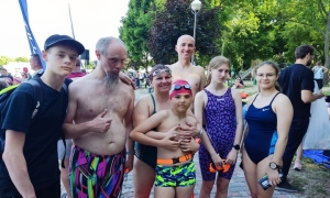 Pływali na otwartych wodach