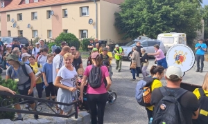 Pielgrzymi serdecznie przyjęci w naszym powiecie