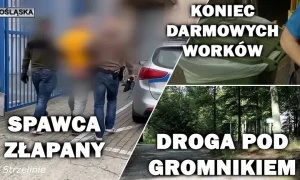SERYJNY WŁAMYWACZ ZATRZYMANY, REMONT DROGI PRZY GROMNIKU, KONIEC DARMOWYCH WORKÓW?