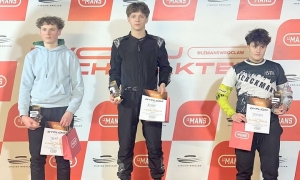 Pięć razy na podium w osiem dni