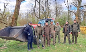 Co w lesie pod Gułowem robili leśnicy? 