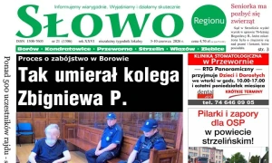 UWAGA! Gazeta jest o dzień wcześniej