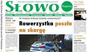 Lokalne sprawy bez omijania trudnych tematów - nowe „Słowo Regionu”