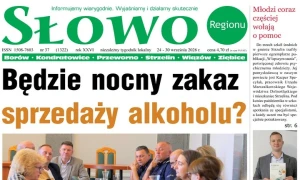 Zakaz sprzedaży alkoholu, problemy w przychodni i wołanie młodych o pomoc...
