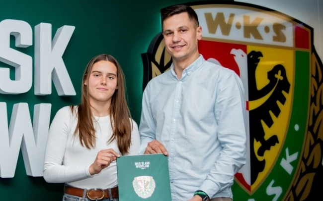Przedłużyła kontrakt ze Śląskiem Wrocław