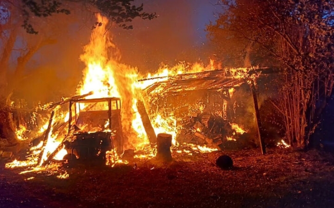 Podpalał, bo lubi strażaków