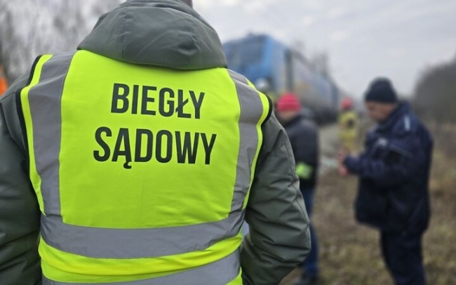 Pociąg hamował 500 metrów