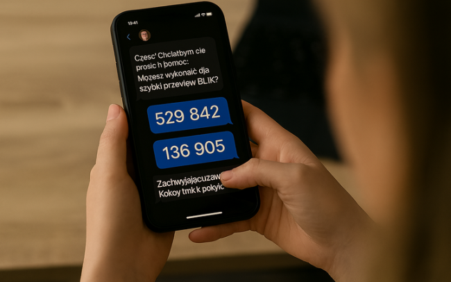 Oszust wyłudził ponad 2 tys. zł pieniądze przez komunikator