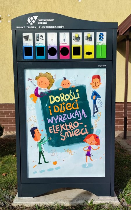 pojemnik na male elektroodpady
