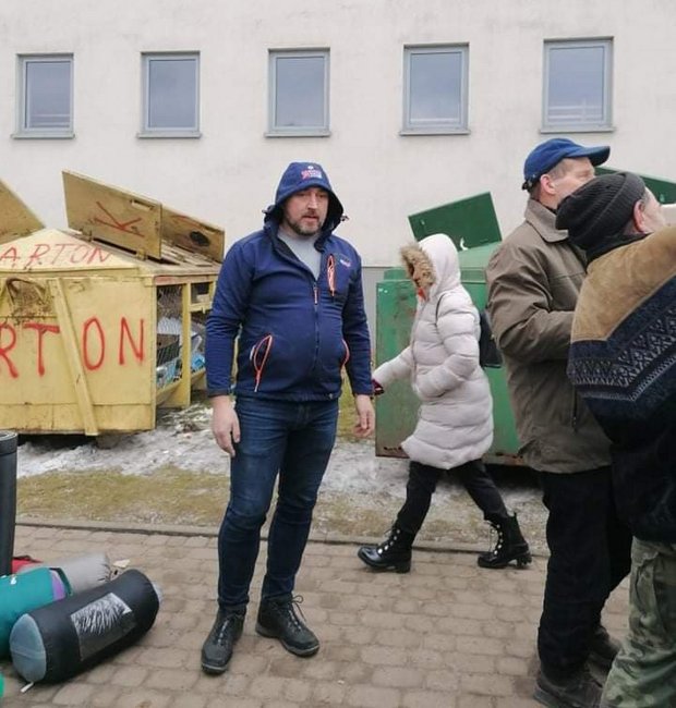 Marek Grazdaj na granicy spotkał się z niezwykle sprawną organizacją przeładunku