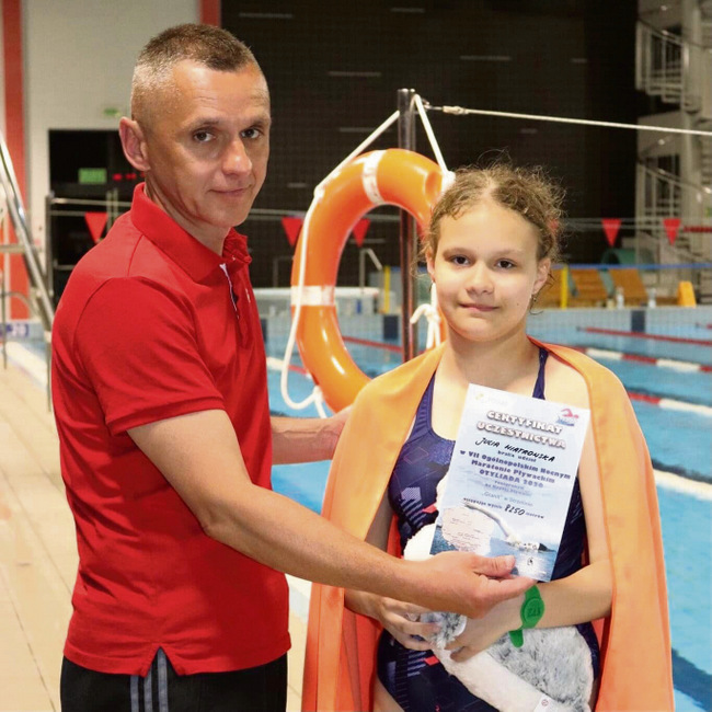 Julia Wiatrowska była najmłodszą uczestniczką zawodów w Strzelinie Julia Wiatrowska była najmłodszą uczestniczką zawodów w Strzelinie