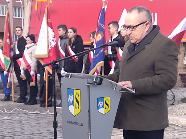 Marek Charowski, prezes strezelińskiego oddziały Zwiazku Sybiraków Marek Charowski, prezes strezelińskiego oddziały Zwiazku Sybiraków