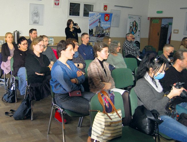 Publiczność z uwagę śledziła przebieg gali