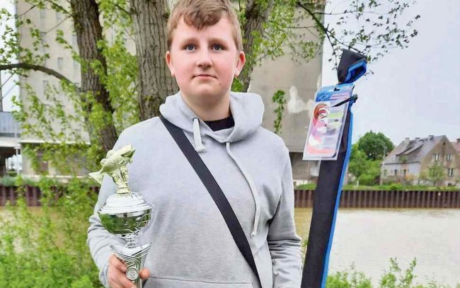 Zwycięzcą zawodów spiningowych w kategorii młodzieżowej został Jakub Jasinowski Zwycięzcą zawodów spiningowych w kategorii młodzieżowej został Jakub Jasinowski