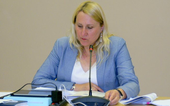 Obrady otworzyła przewodnicząca rady Magdalena Krupa Obrady otworzyła przewodnicząca rady Magdalena Krupa