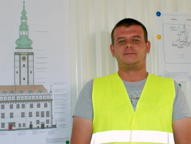 Krzysztof Okulicz, kierownik budowy ratusza Krzysztof Okulicz, kierownik budowy ratusza