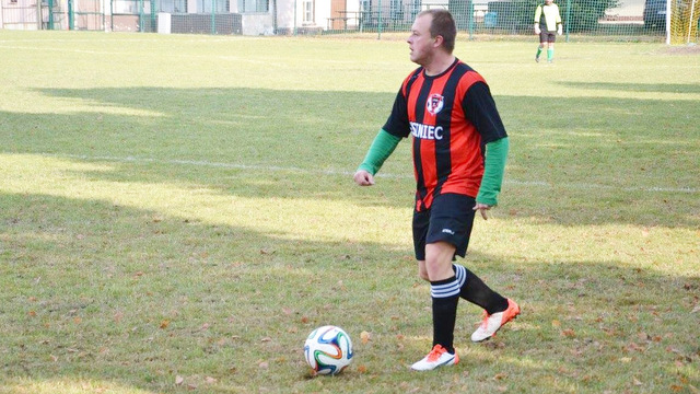 Paweł Chmielewski jest jednym z pewnych punktów defensywy Startera Gęsiniec Paweł Chmielewski jest jednym z pewnych punktów defensywy Startera Gęsiniec