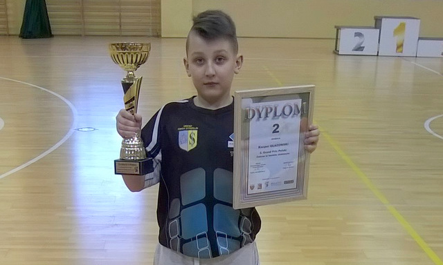 Kacper Głazowski przegrał dopiero w finale