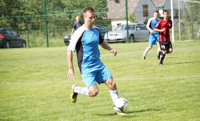 Damian Kumaszka zdobył honorową bramkę dla Gromnika w meczu z Energetykiem