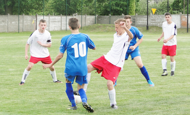 Drużynę juniorów młodszych Lidera tworzą głównie trampkarze
