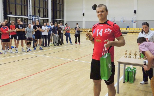 Środkowy Piotr Balas był graczem ZTS-u Ząbkowice Śląskie