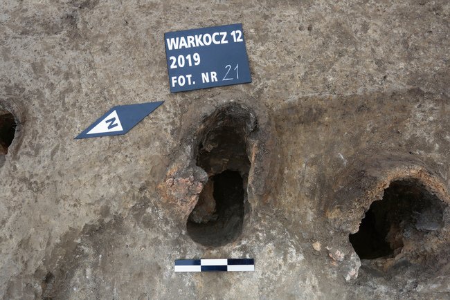 Archeolodzy z Uniwersytetu Wrocławskiego odkryli pod Warkoczem celtyckie piece. Foto. Stanisław Rzeźnik Archeolodzy z Uniwersytetu Wrocławskiego odkryli pod Warkoczem celtyckie piece. Foto. Stanisław Rzeźnik