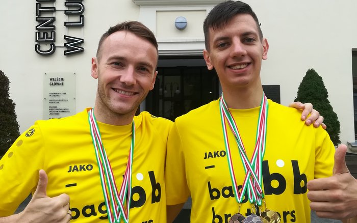 Rafał Kaleta (po lewej) i Arkadiusz Stanek z Bag Brothers Rafał Kaleta (po lewej) i Arkadiusz Stanek z Bag Brothers