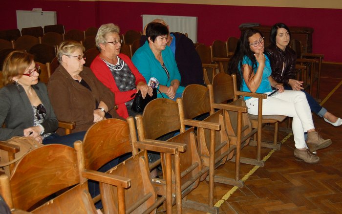 W spotkaniu wiejskim uczestniczyło kilkanaście osób