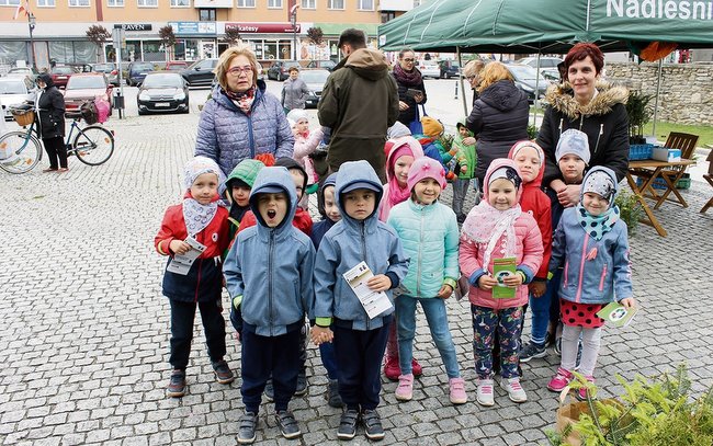 Nie zabrakło grupy Poziomek z Przedszkola Miejskiego Kolorowa Kraina w Strzelinie