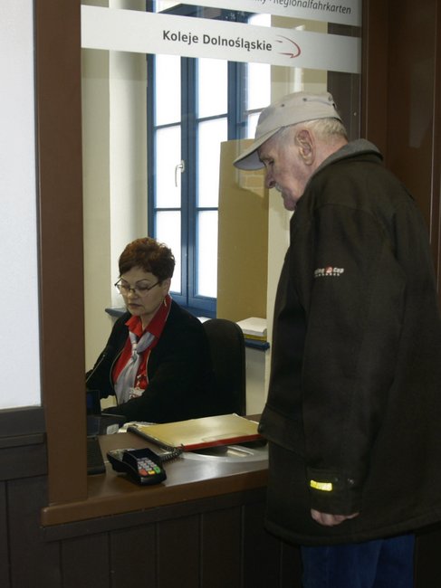 Kasa biletowa pozostała tam, gdzie była przed remontem Kasa biletowa pozostała tam, gdzie była przed remontem