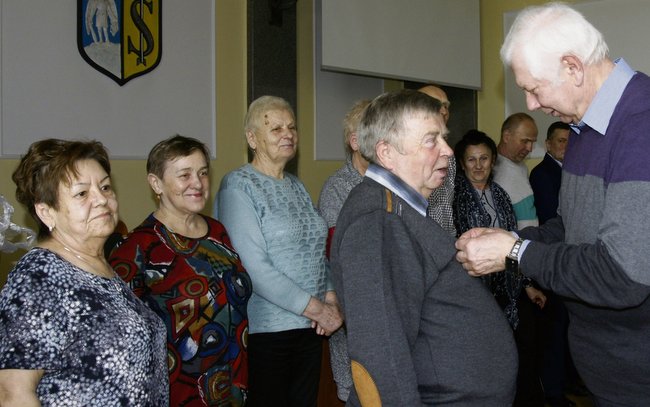 Na pierwszym planie w środku Czesław Bień, nowy prezes ROD „Wyzwolenie” Na pierwszym planie w środku Czesław Bień, nowy prezes ROD „Wyzwolenie”