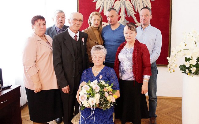 Maria i Jan Sudaccy z rodziną Maria i Jan Sudaccy z rodziną