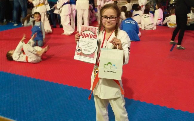 Amelia Jadżyn zajęła trzecie miejsce Amelia Jadżyn zajęła trzecie miejsce