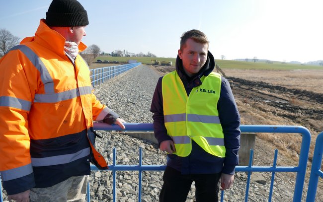 W końcu ruszył remont zbiornika zalewowego w Przewornie