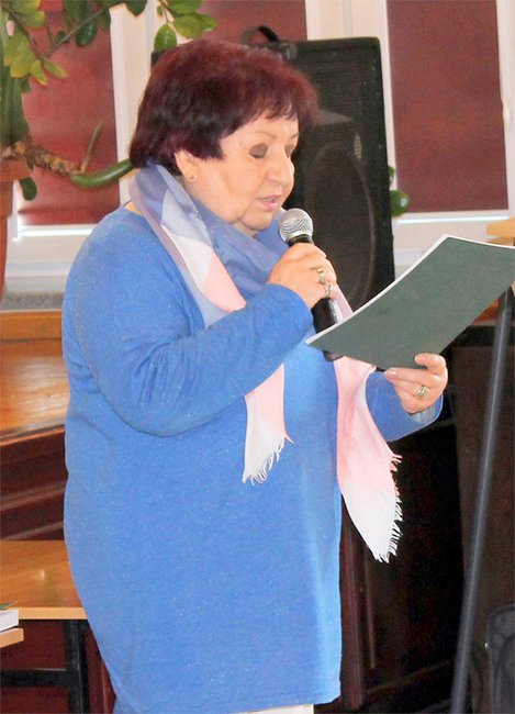 Lidia Sobolewska, prezes Towarzystwa Opieki nad Zwierzętami w Strzelinie, tłumaczyła, na czym polega działalność organizacji Lidia Sobolewska, prezes Towarzystwa Opieki nad Zwierzętami w Strzelinie, tłumaczyła, na czym polega działalność organizacji