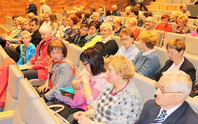 Koncert cieszył się dużym zainteresowaniem