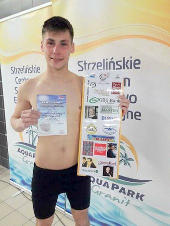 Krystian Bubula tuż po zakończonym maratonie Krystian Bubula tuż po zakończonym maratonie