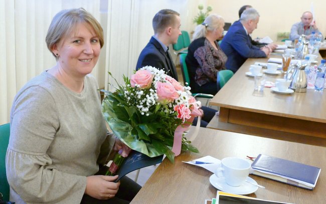 Podziękowanie otrzymała również Beata Romanowska, kierownik Centrum Usług Wspólnych w Przewornie.