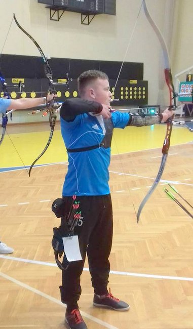 Grzegorz Gądek podczas Mistrzostw Dolnego Śląska w Świebodzicach