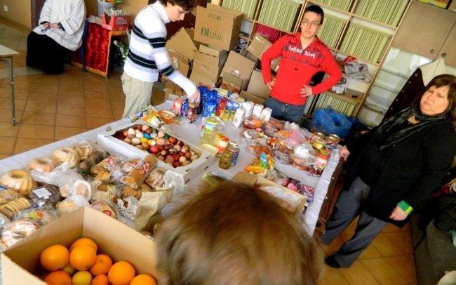 Parafialny oddział Caritas od lat organizuje zbiórkę żywności