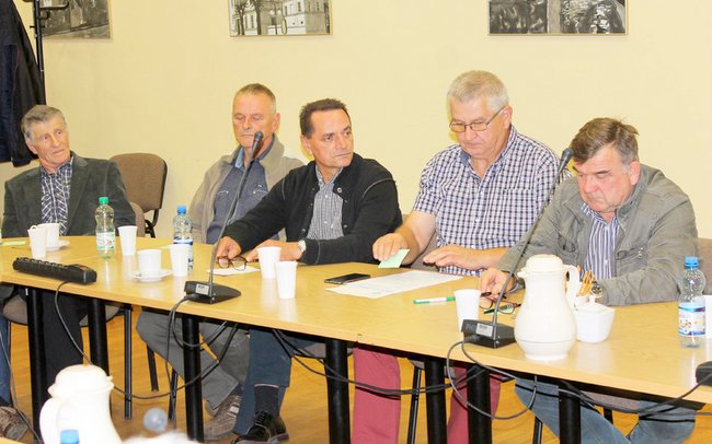 Zebrani wysłuchali sprawozdania Zarządu Powiatowego PSL w Strzelinie Zebrani wysłuchali sprawozdania Zarządu Powiatowego PSL w Strzelinie